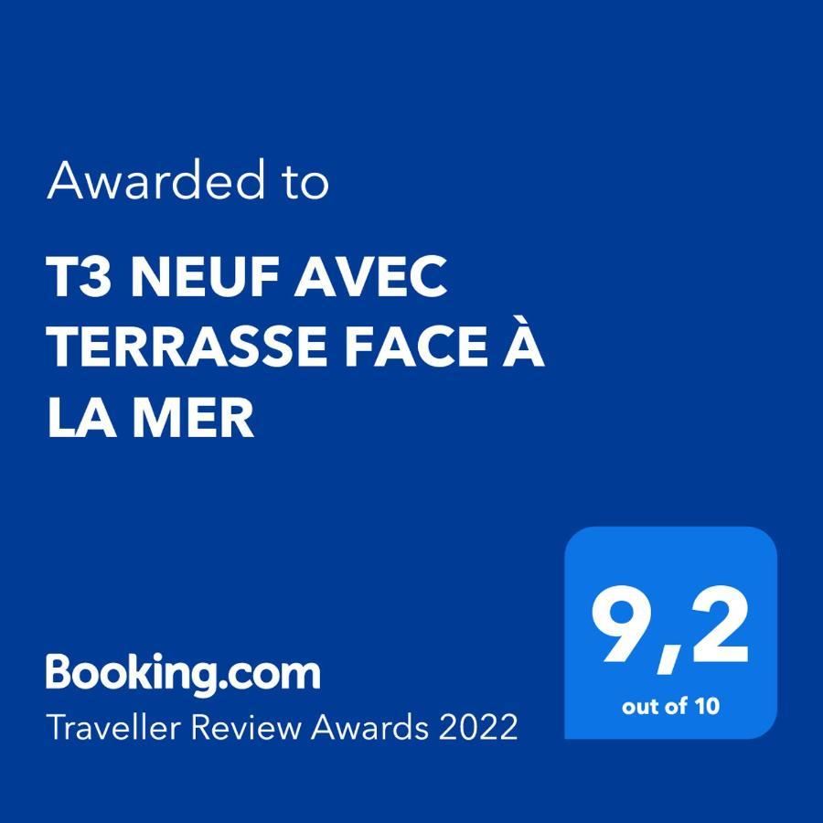 T3 Neuf Avec Terrasse Face A La Mer Bandol Exteriör bild